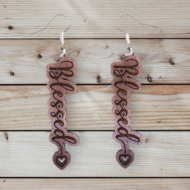 Blessed Dangle Earrings