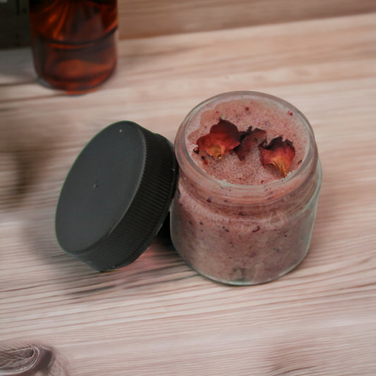 Rose Infused Sugar Lip Scrub