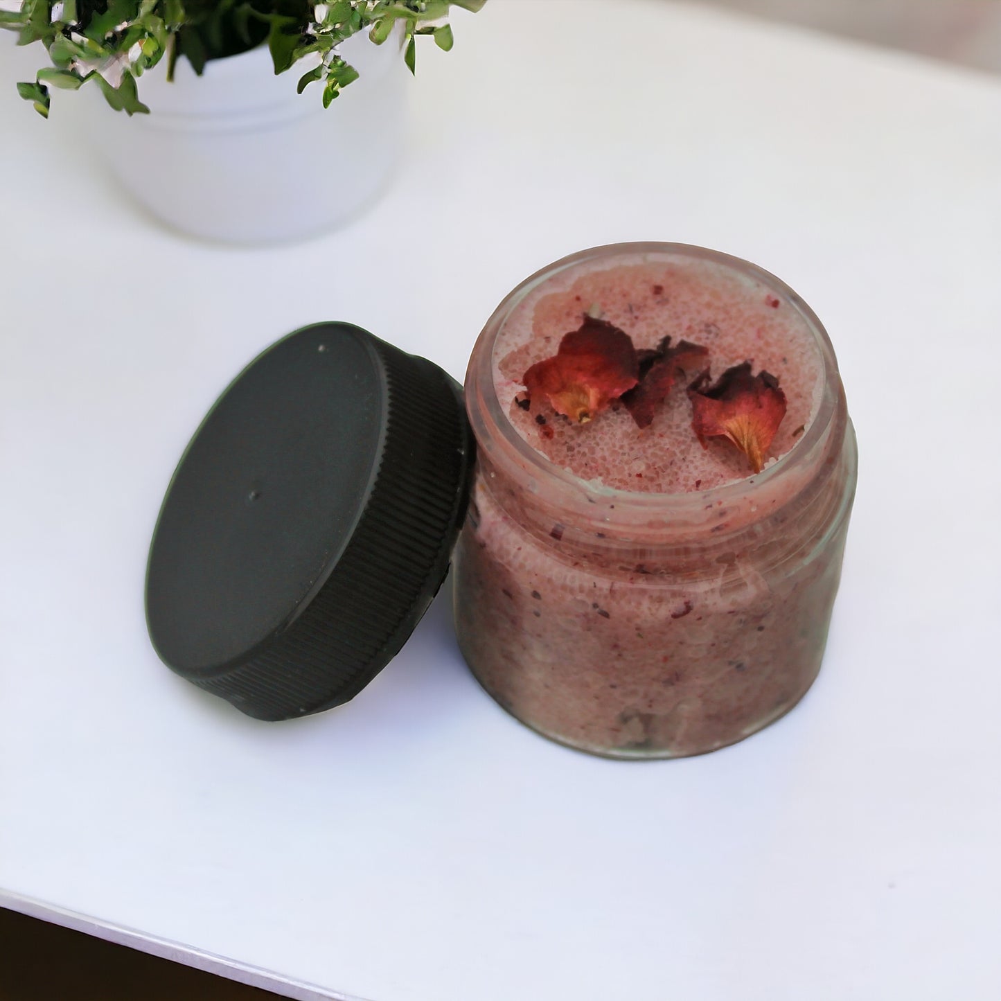 Rose Infused Sugar Lip Scrub