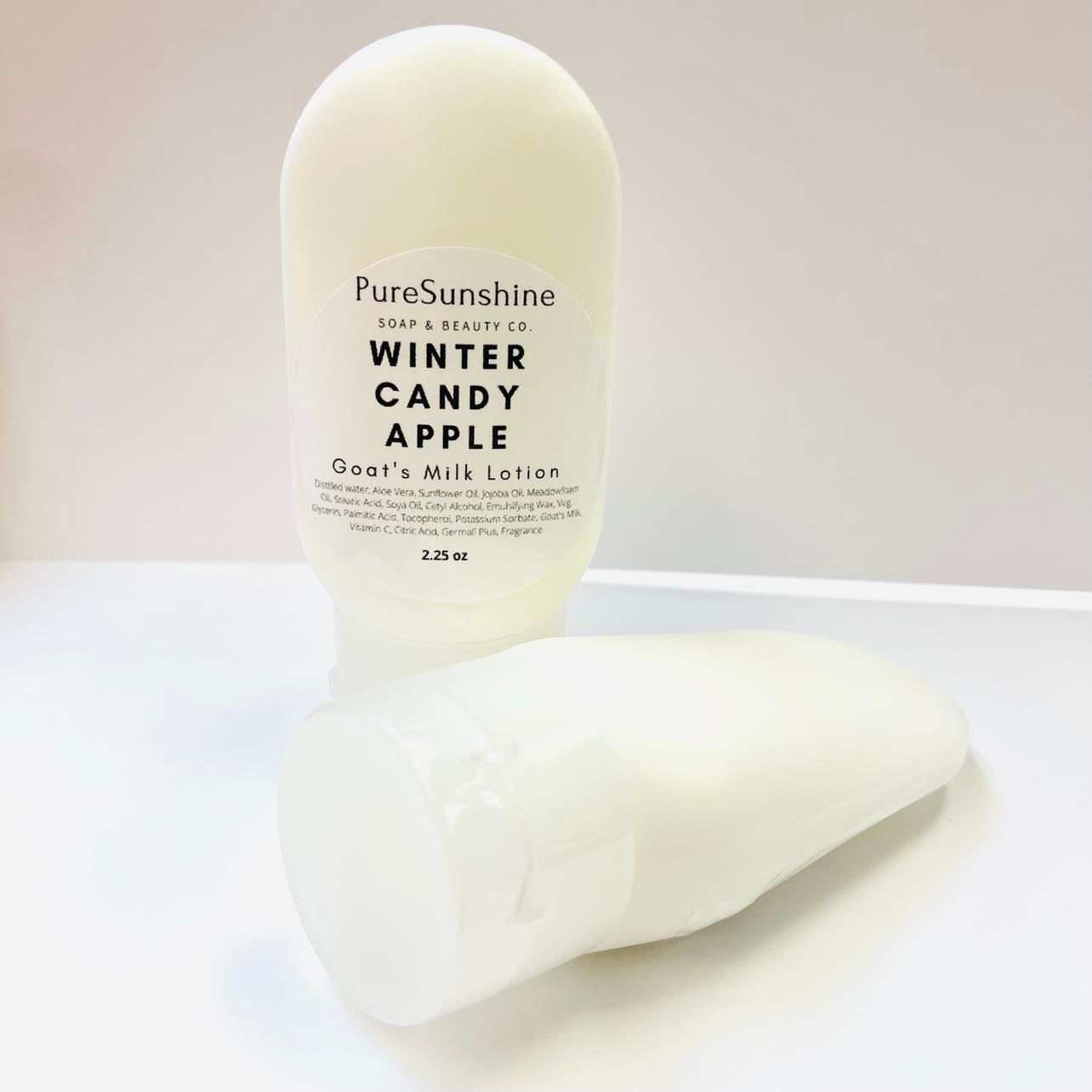 Goat's Milk Lotion with Shea Butter-WINTER CANDY APPLE